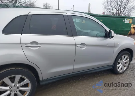 2014 Mitsubishi Outlander Sport Se from USA, damaged, VIN 4A4AP4AUXEE028285